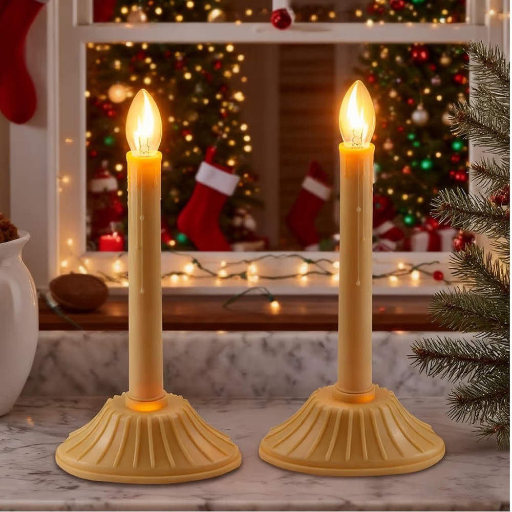 Holiday or Everyday Electric Window Candles
Perfect condition ! 8 available